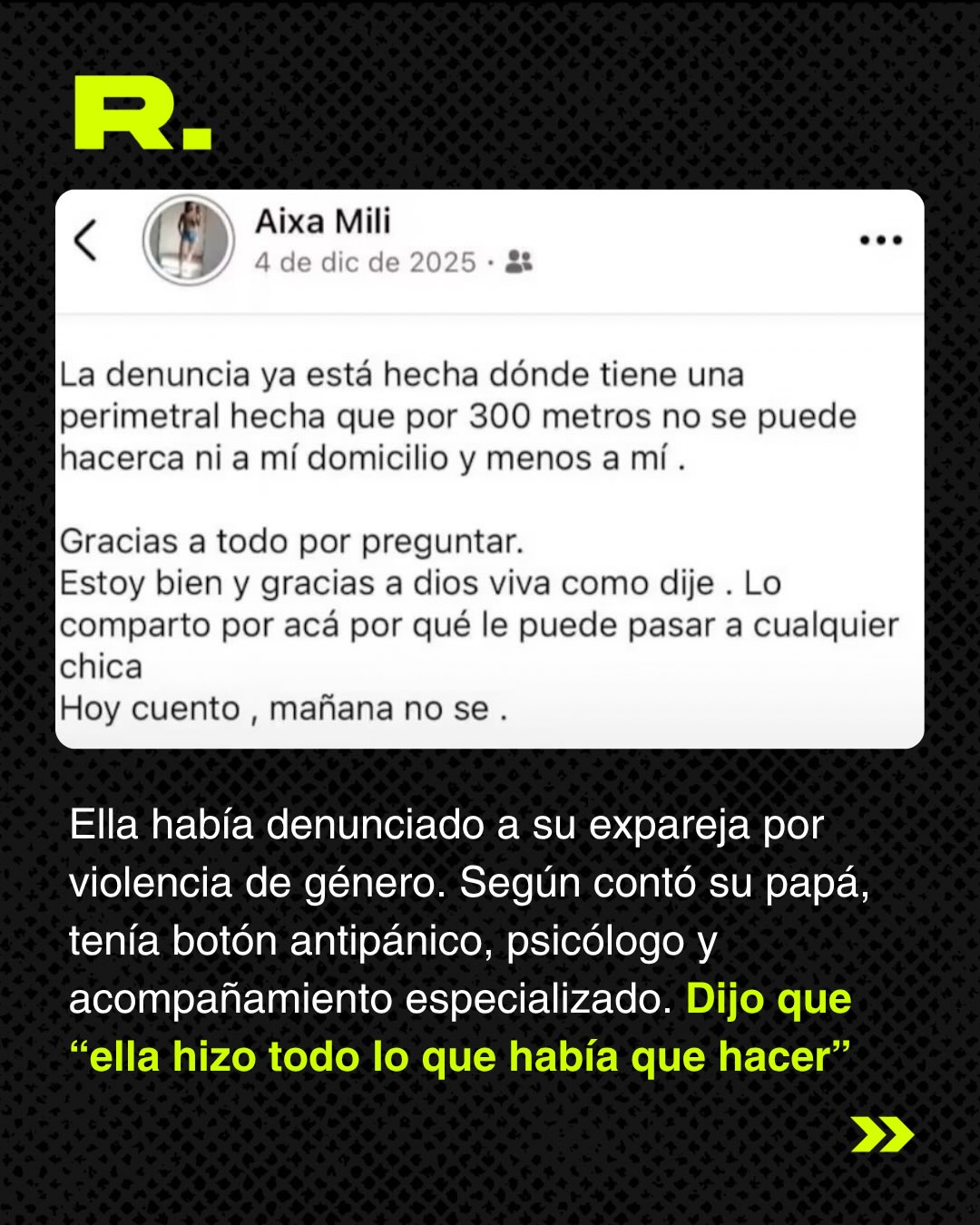 ⭕️ AIXA TENÍA 20 AÑOS Y YA HABÍA DENUNCIADO VIOLENCIA (3/5)