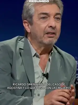 RICARDO DARÍN HABLÓ DE LO QUE ESTÁ PASANDO CON LAS MUJERES EN EL MUNDO