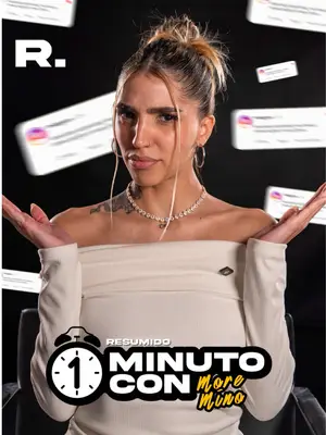 UN MINUTO CON MORE MIÑO