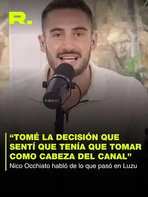 NICO OCCHIATO HABLÓ DE TODO LO QUE PASÓ EN LUZU CON FLOR PEÑA