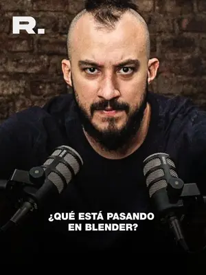 ¿QUÉ ESTÁ PASANDO EN BLENDER CON EL PROGRAMA DE TOMÁS REBORD?