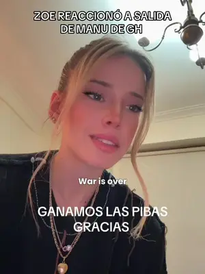 ZOE BOGACH REACCIONÓ A LA SALIDA DE MANU DE GRAN HERMANO