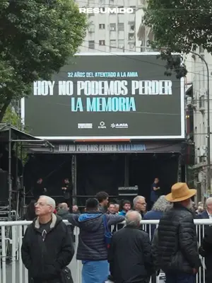 A 32 AÑOS DEL ATENTADO A LA AMIA