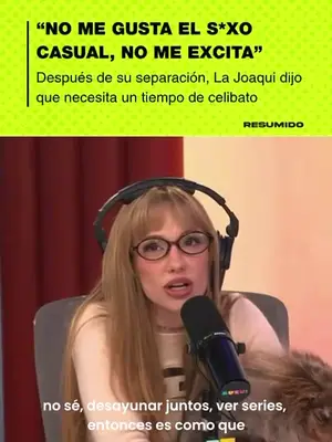 LA JOAQUI DIJO QUE QUIERE RESPETAR SU DUELO, TRAS SU SEPARACIÓN DE LUCK RA