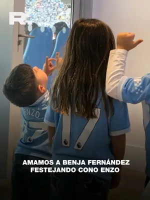 🥹 LA TERNURA DE BENJA FERNÁNDEZ FESTEJANDO COMO ENZO