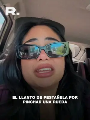 DANIELA CELIS PINCHÓ UNA RUEDA Y SE DESCARGÓ CON SUS SEGUIDORES