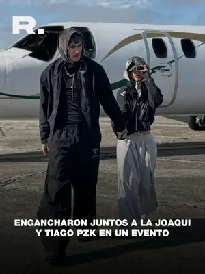 👀 ENGANCHARON JUNTOS A LA JOAQUI Y TIAGO PZK EN UN EVENTO