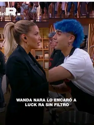 WANDA NARA ENCARÓ SIN FILTRO A LUCK RA EN MASTERCHEF CELEBRITY