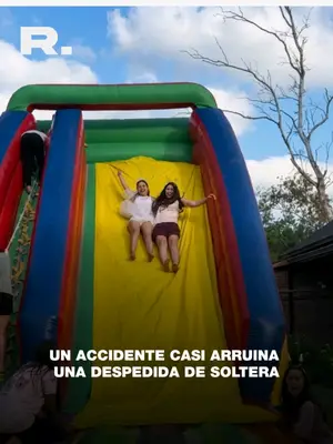 DESPEDIDA DE SOLTERA CASI SALE MAL POR UN INFLABLE
