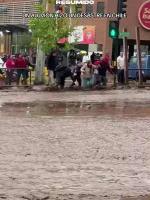 MILES DE EVACUADOS Y VARIOS HERIDOS EN CHILE POR UN ALUVIÓN