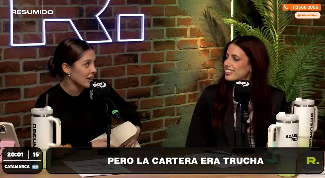 "Yo te doy la nota, si todo lo que ganas con esa nota lo destinas a TECHO"

🗣️ Sofi Gonet aceptó ir a "Entre Dos Suculentas" a cambio de que Matías Bottero done lo que recaude en ese video #DQT #ResuT