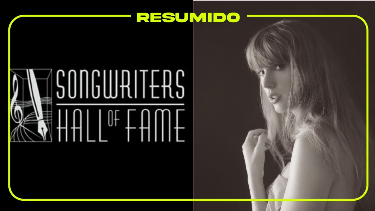 Taylor Swift se convirtió en la mujer más joven de la historia en ser incluida en el Salón de la Fama de los Compositores