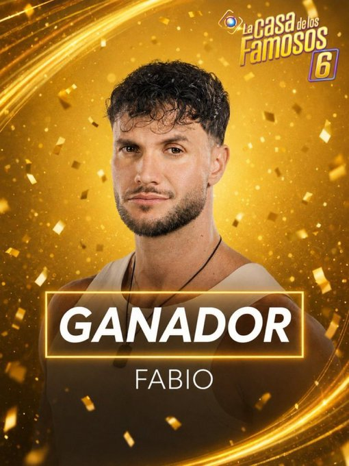 Fabio ganó la sexta temporada de La Casa de los Famosos

Es solo el segundo hombre en ganar el reality: 4 de los 6 ganadores de la historia son mujeres