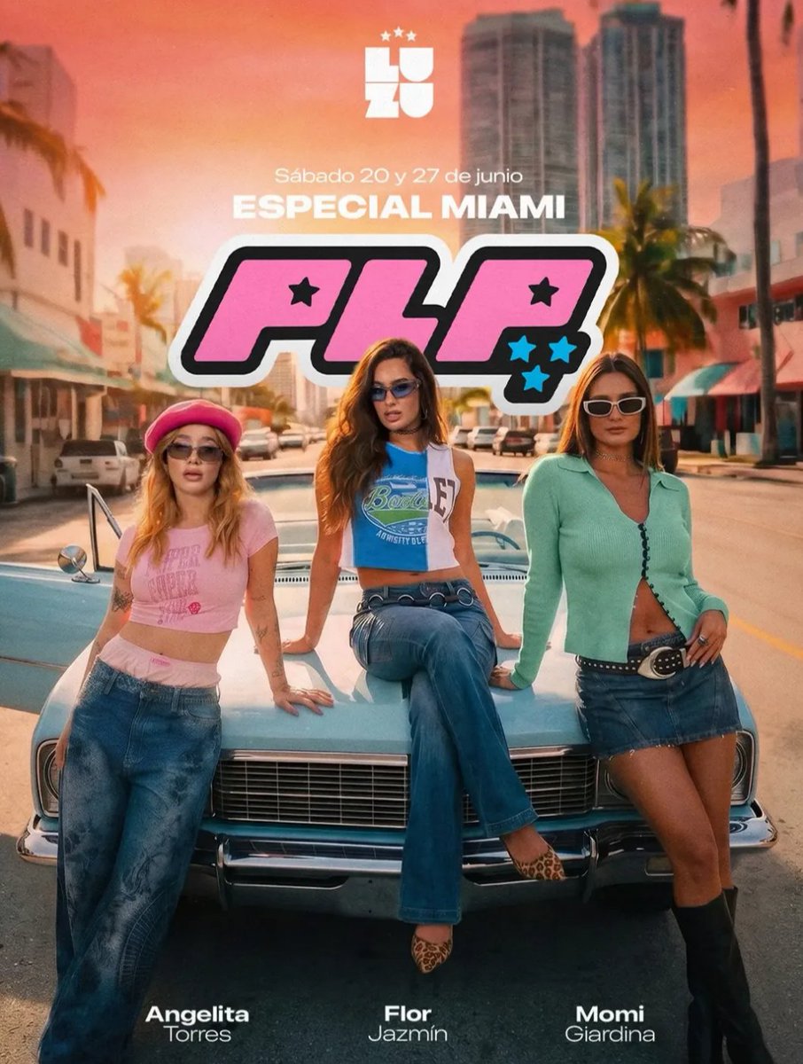 Luzu anunció que PLP sigue desde Miami durante la cobertura del Mundial, con Angelita Torres y Momi Giardina🙌
