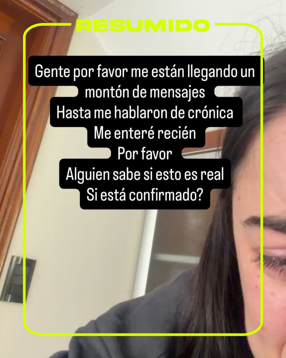 Juli Savioli, ex de Gaspi, salió en shock a preguntar por Instagram si la noticia era cierta
