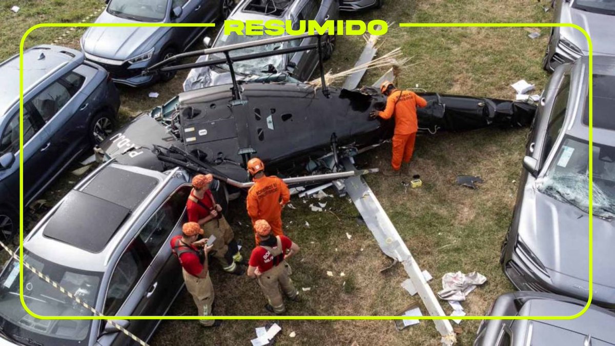 El helicóptero Bell 206B (PP-MAC) en el que viajaban Gaspi y Oliver Tree pertenece a la empresa Turfik. Su dueño, Oswaldo de Luca Filho, ya arrastraba una multa de la ANAC en 2025 por ocultar libros y