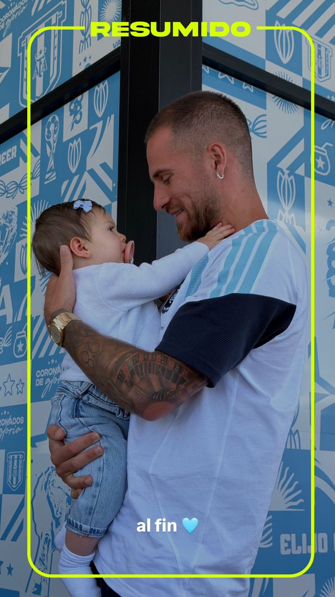 Mac Allister pudo ver a su hija Alaia en Kansas antes de su debut en el Mundial 2026