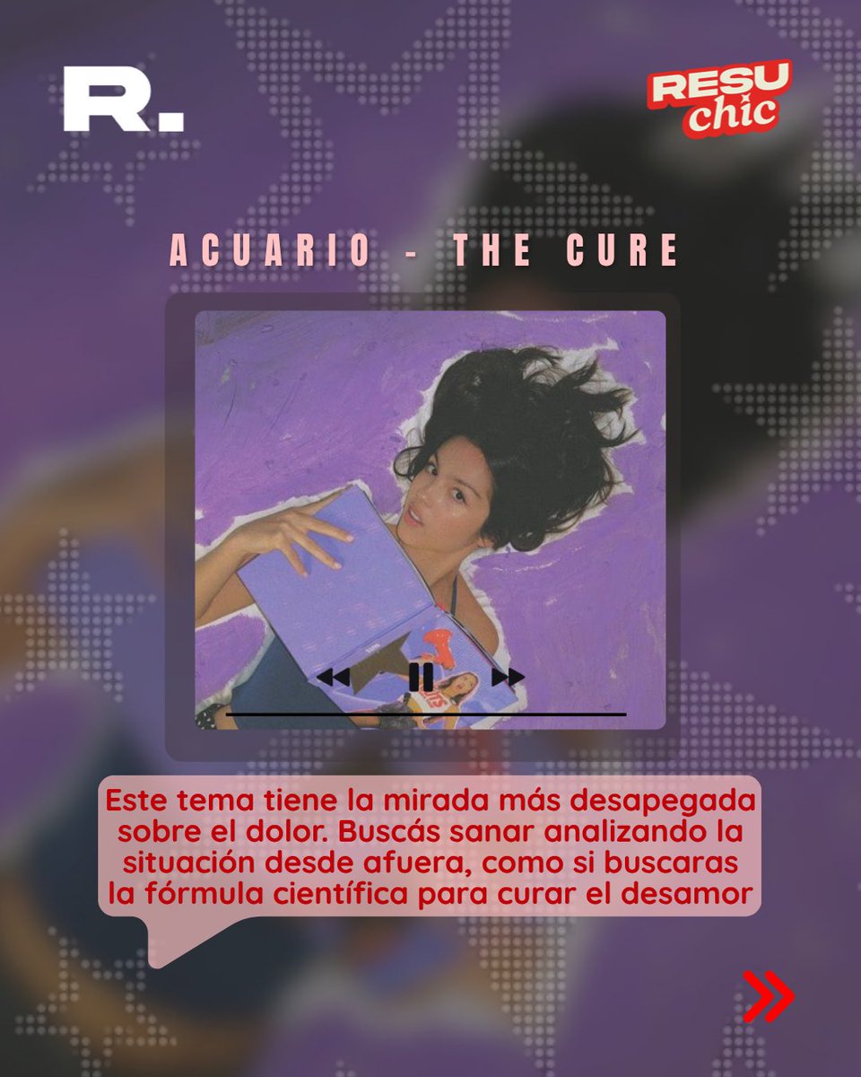 "The Cure" expresa la frustración de sentir que nunca es suficiente, a pesar de sus esfuerzos por encontrar un "antídoto" que alivie sus inseguridades y dudas
