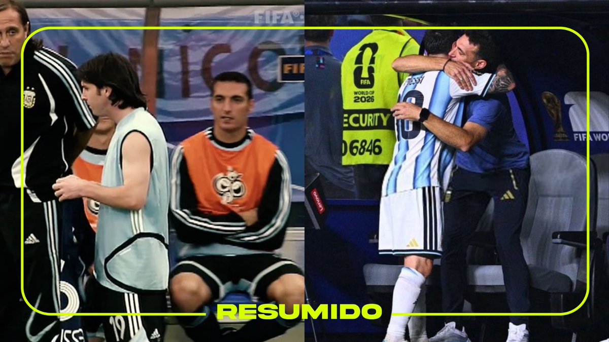 Hace 20 años lo vio debutar y hoy lo ve jugar su último Mundial