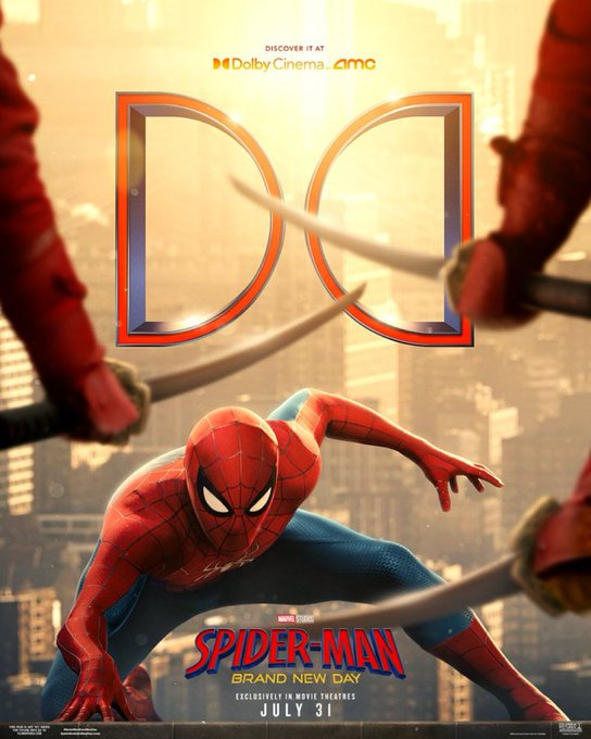 Nuevo póster para "SPIDER-MAN: BRAND NEW DAY"
🍿 En cines el 29 de julio