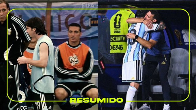 Hace 20 años lo vio debutar y hoy lo ve jugar su último Mundial