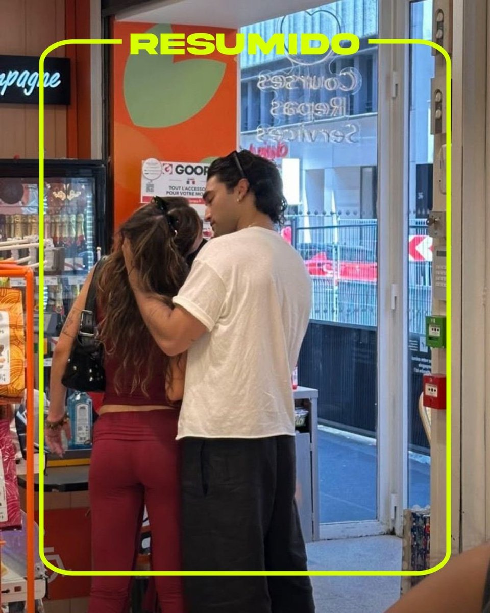 📸 Los actores de Off Campus Mika Abdalla y Josh Heuston haciendo las compras muy acaramelados
