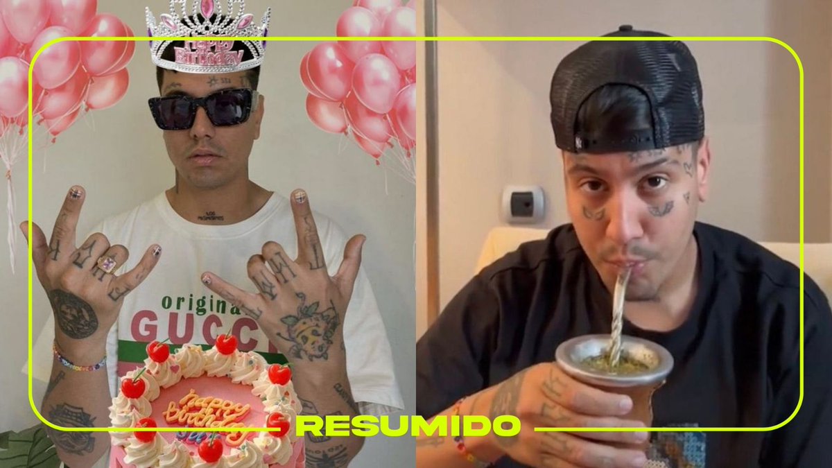 Hoy cumple 30 años Duki 🥳🎊