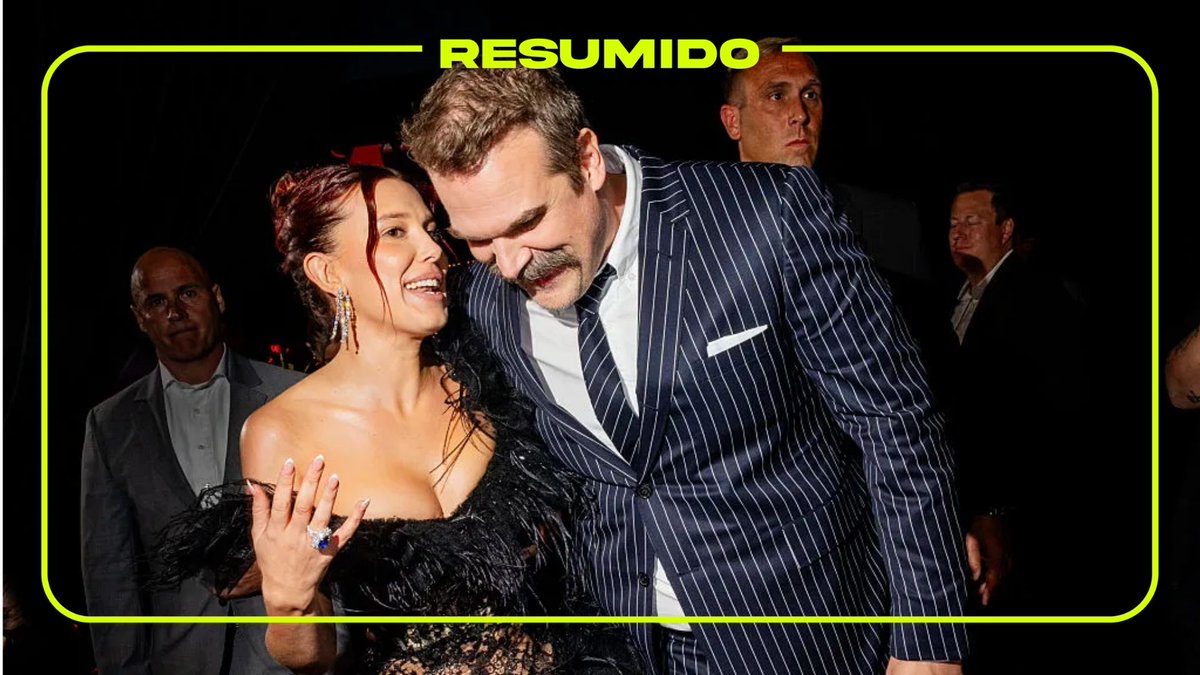 David Harbour y Millie Bobby Brown  volverán a actuar juntos de padre e hija en una nueva serie de espías