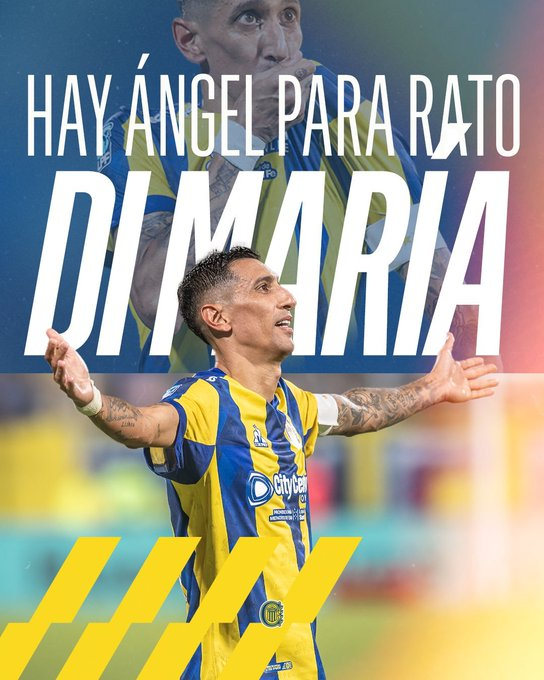 Rosario Central confirmó la renovación del contrato de Ángel Di María