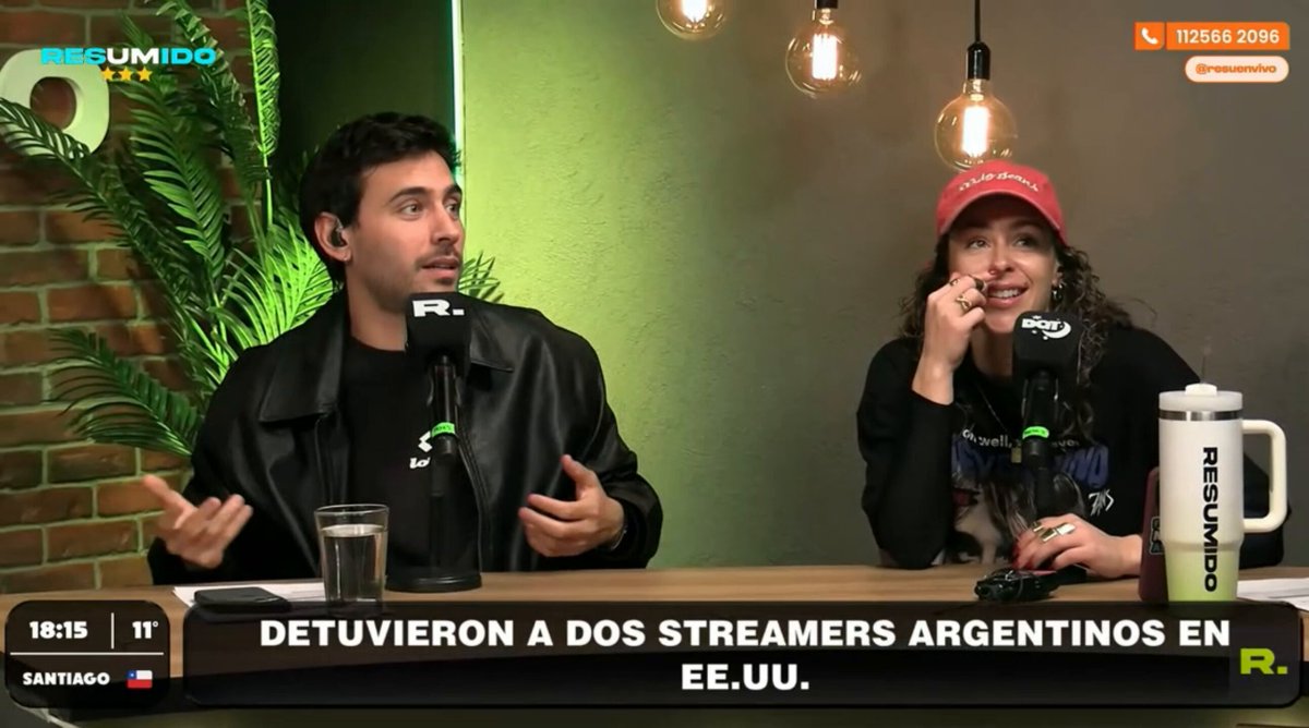 "No van a volver a entrar a los Estados Unidos y es muy difícil que consigan entrar a países que piden un visado"

🗣️ Rolo Barbano explicó lo caro que le salió el chiste a Beni Marmol y Pato Perrotta 