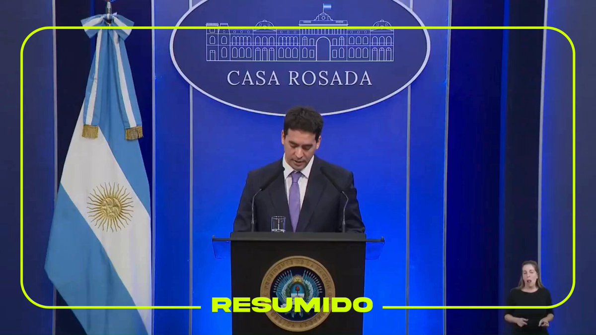 "Creemos que no es lo más normal ver al periodismo circular por Casa Rosada o la Casa de Gobierno de cualquier país, en la Casa Blanca, por ejemplo, los periodistas tienen un edificio aparte"

🗣️ El v