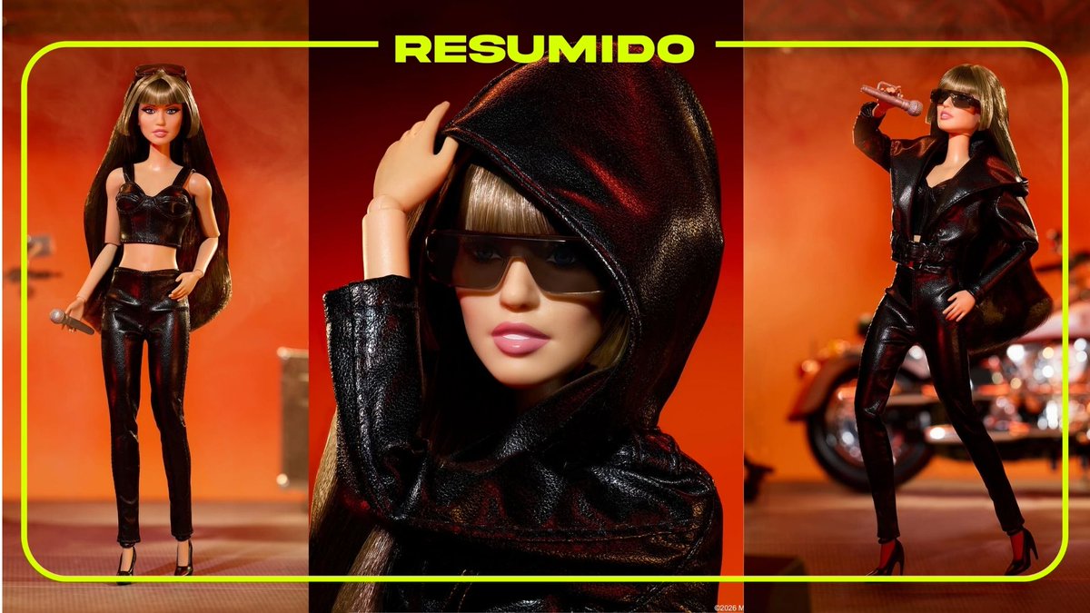 Miley Cyrus tiene su primera muñeca Barbie 💋
