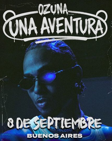 OZUNA VUELVE A ARGENTINA 🇦🇷🥳

El 8 de septiembre en el Movistar Arena