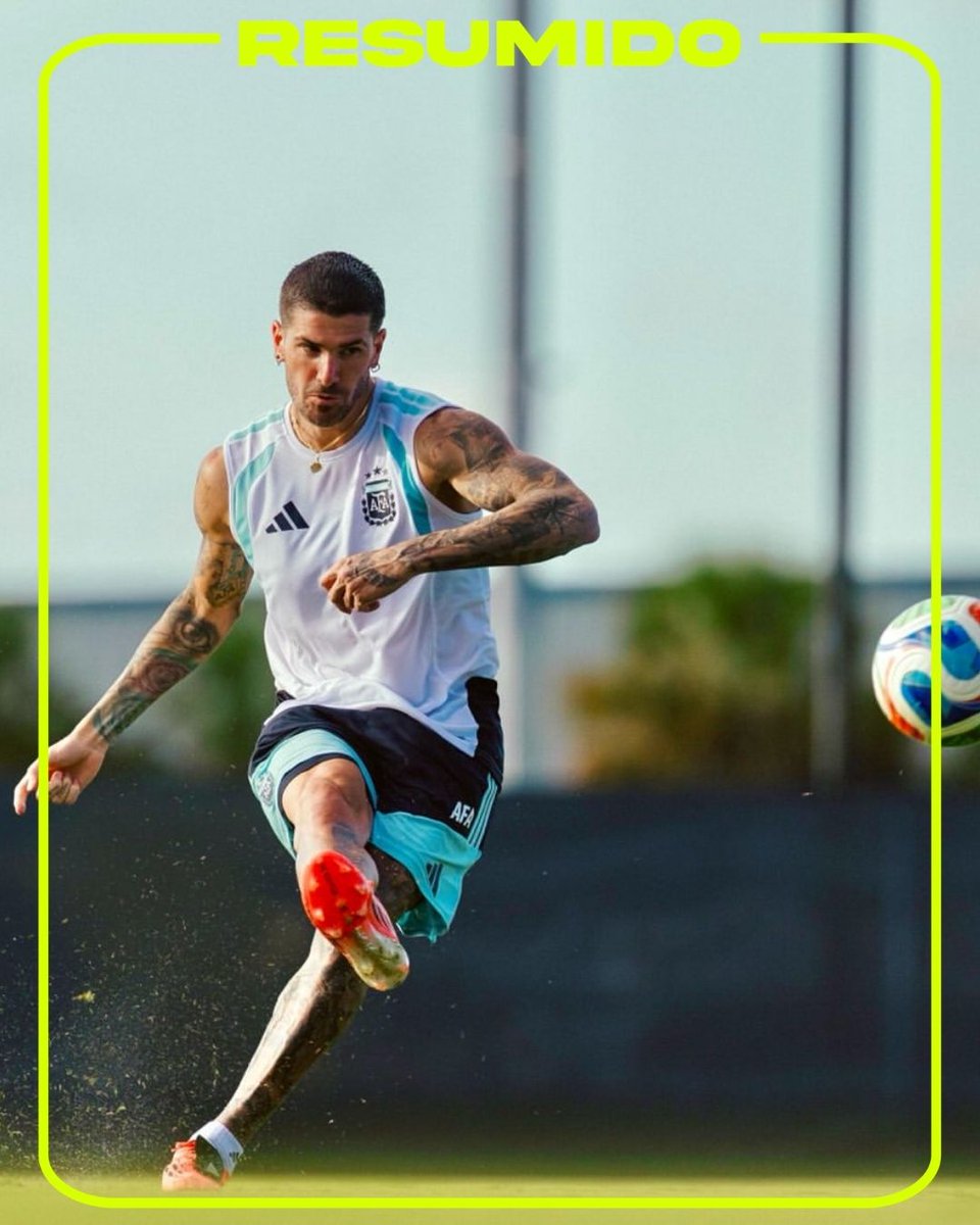 "vamos por un paso más! 🤍"

El posteo del motorcito de cara al partido de Argentina contra Cabo Verde