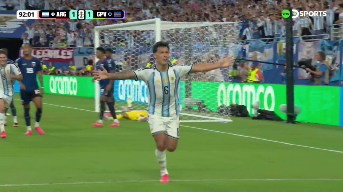 GOOOOOOOOOOOL DE ARGENTINAAAAA

Lisandro Martínez puso el 2-1 contra Cabo Verde