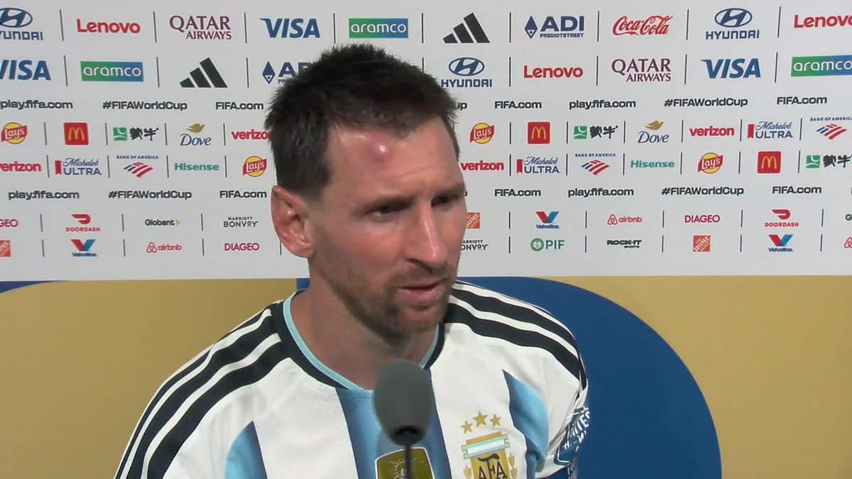 “Sabíamos que iba a ser un partido difícil, esto es mata mata y nadie te regala nada”

🗣️ Messi analizó el partido contra Cabo Verde