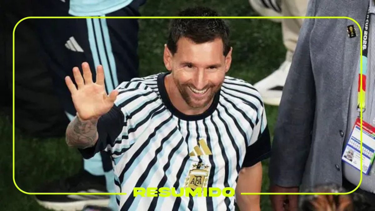 BUEN DÍA, HOY JUEGA ÉL 🐐