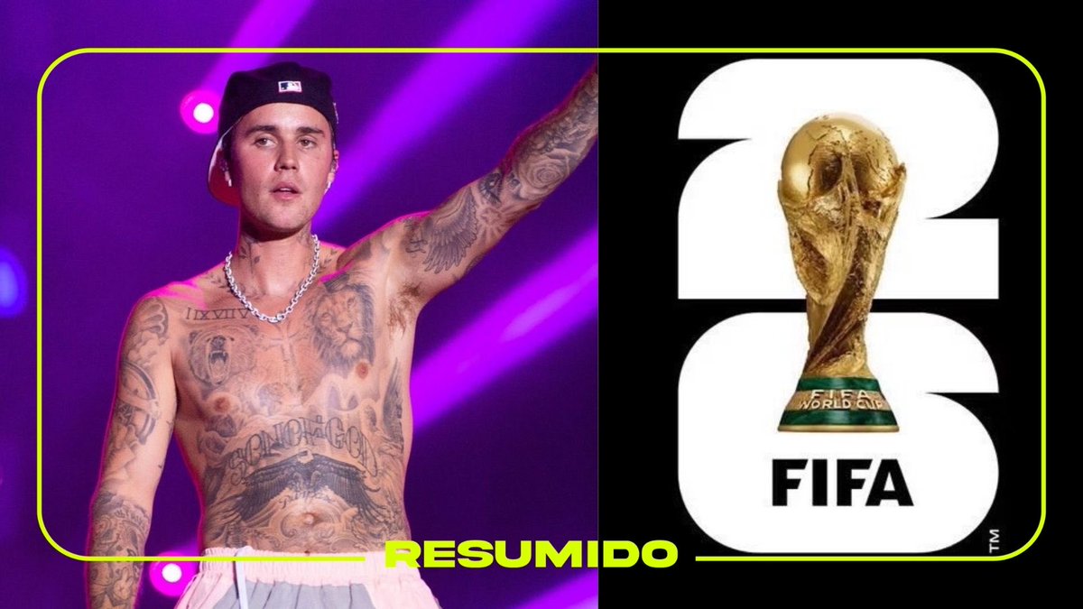 Justin Bieber se suma al show de entretiempo de la final del Mundial 2026 junto a Madonna, Shakira y BTS