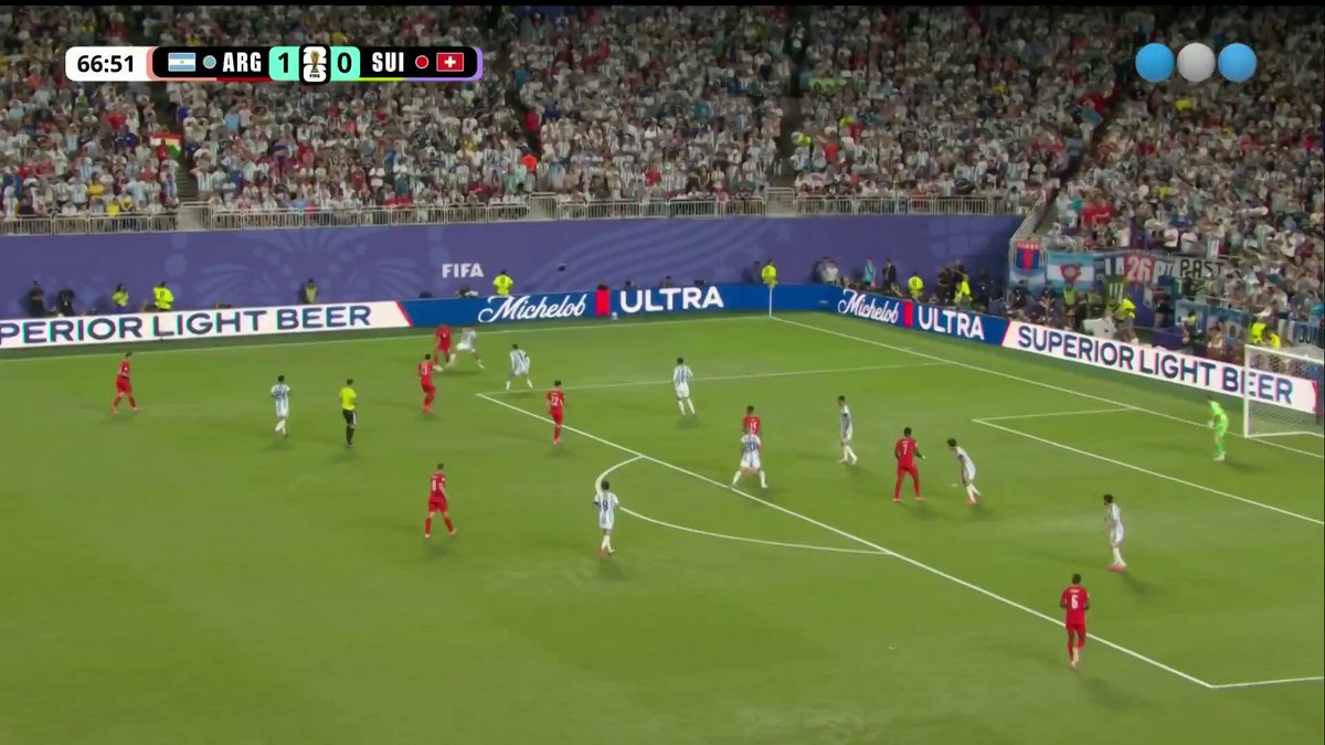 Suiza empata el partido con Argentina