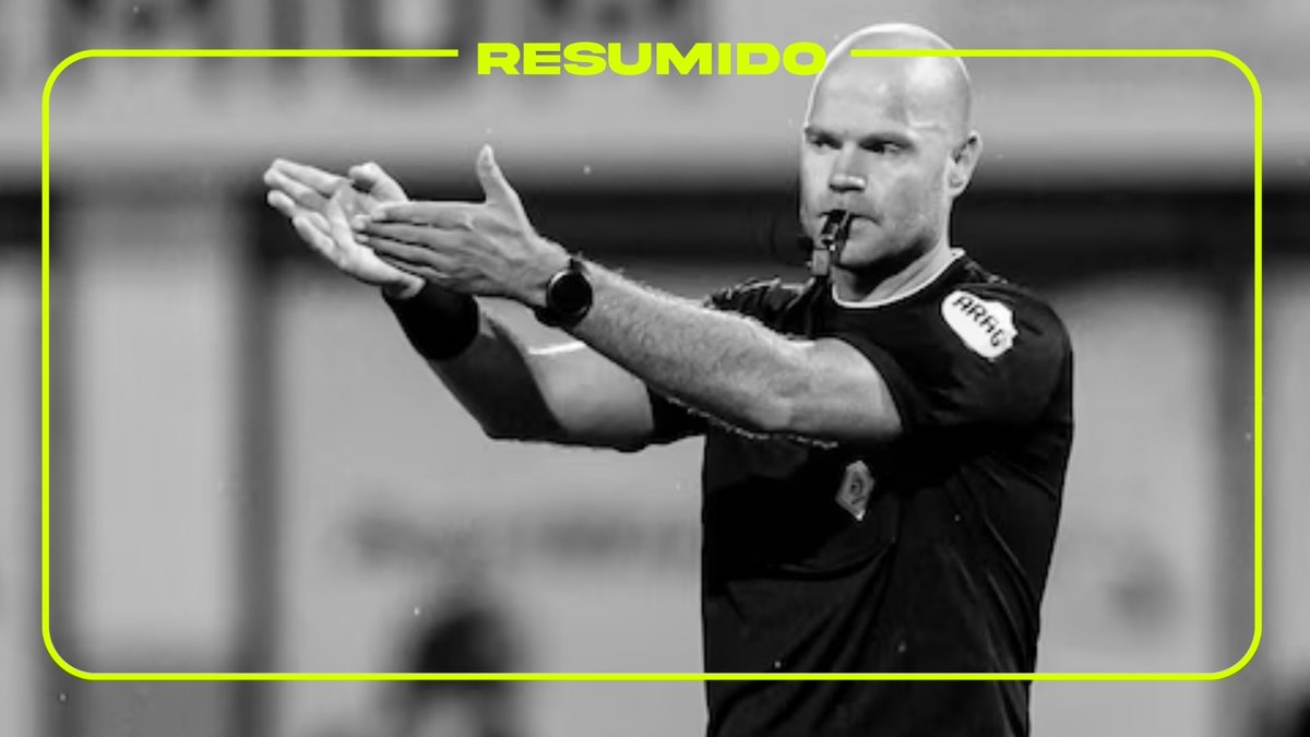 Murió a los 38 años Rob Dieperink, el árbitro que había sido apartado del Mundial tras una denuncia de abuso sexual archivada por falta de pruebas