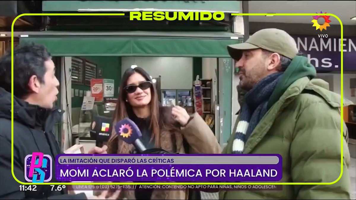 "Hablé con Haaland, le mandé un mensaje. Él es la primera persona que se ríe de sí mismo"

Momi habló sobre el hate que recibió tras su imitación de Haaland