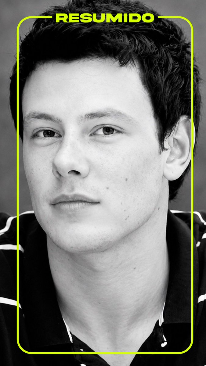 🕊️ Se cumplen 13 años de la muerte de Cory Monteith