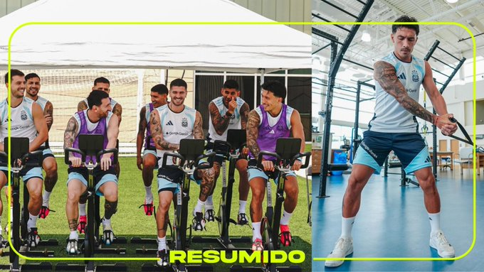 “Gracias Kansas”
Las fotos que compartió Licha Martínez del último entrenamiento en Kansas antes de enfrentarse a Inglaterra