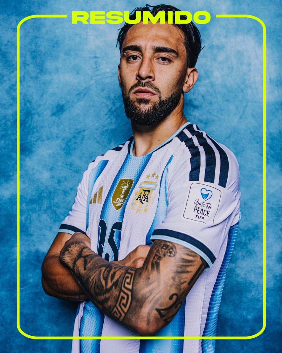 Nico González será titular ante Inglaterra 

¿Bancás este cambio?