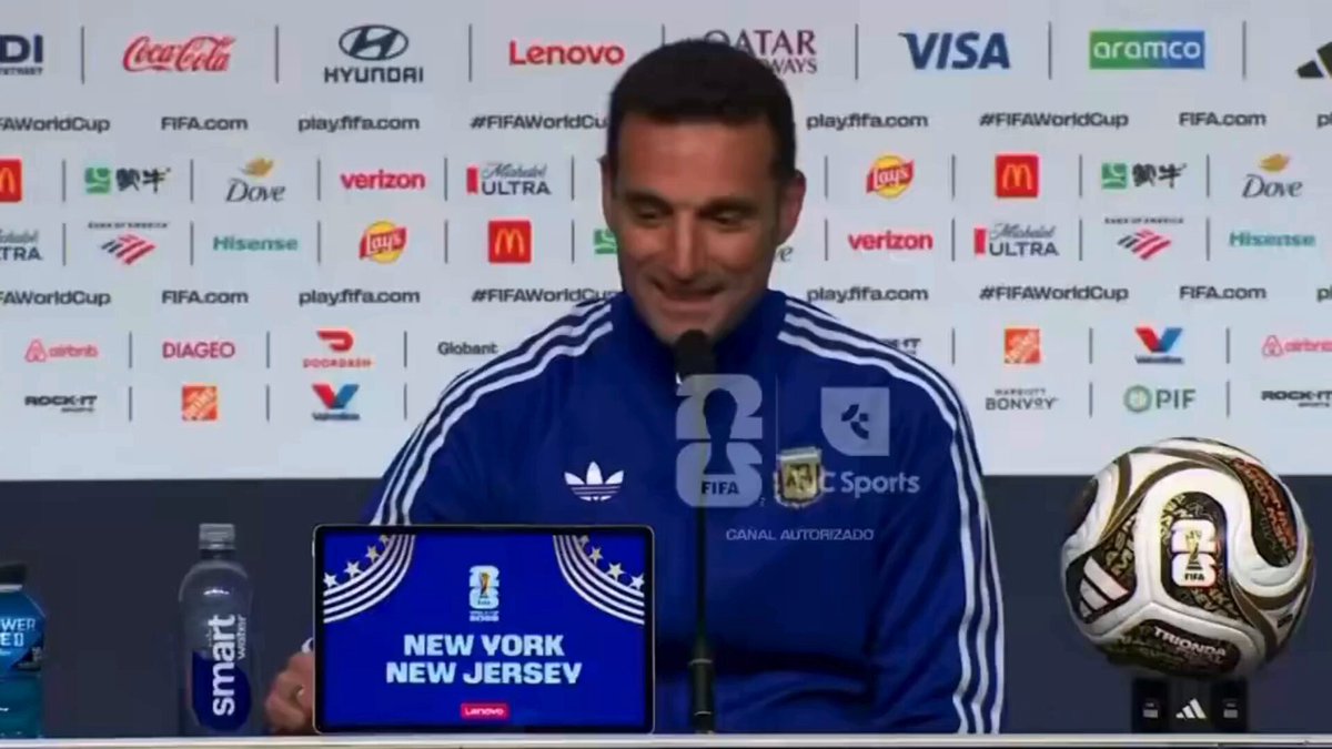 Las cábalas de Scaloni para los partidos⚽️