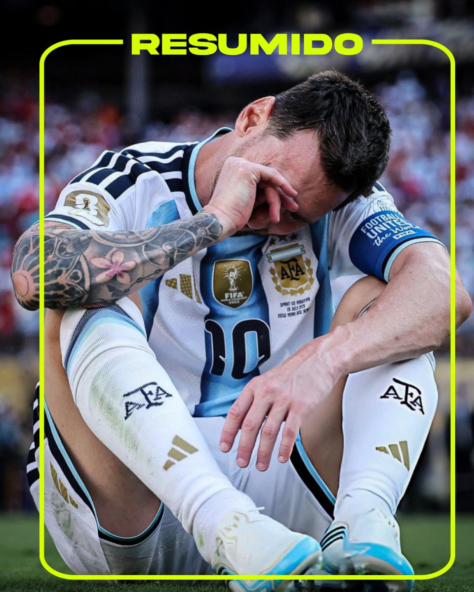 No llores capitán, que ya nos diste todo🇦🇷❤️