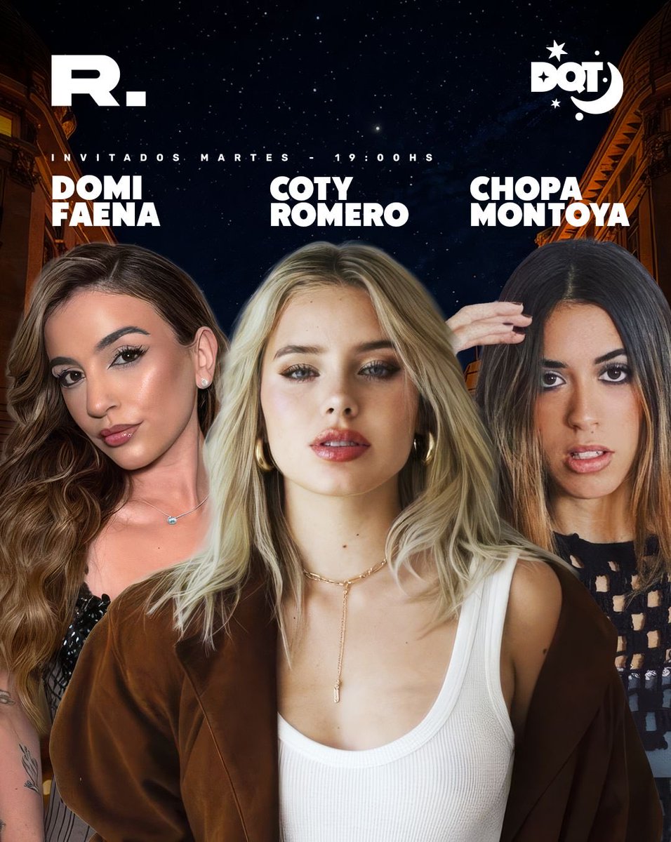 ¿Podemos hablar de la mesa de hoy? 

Domi Faena, Coty Romero y Chopa Montoya hoy en Después Que Todos