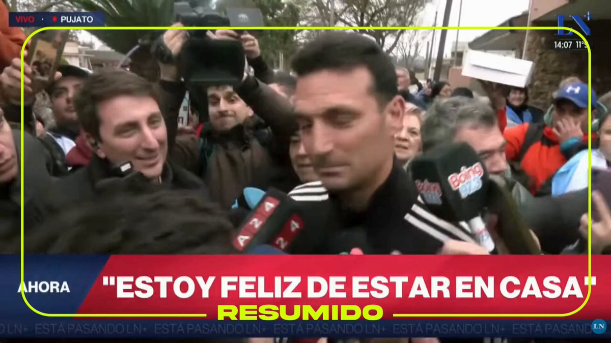 "Los primeros días después de no haberlo conseguido son difíciles"
Lionel Scaloni remarcó que "lo más importante de todo son los chicos", dijo "No hemos ganado la copa, pero sí se consiguió la unión