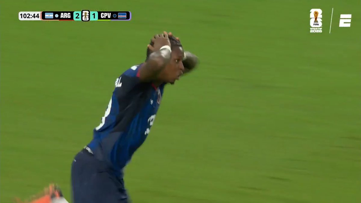 La FIFA eligió el gol de Sidny Lopes Cabral, jugador de Cabo Verde contra Argentina, como el mejor del Mundial 2026.