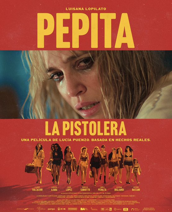 Salió el poster oficial de la película de "Pepita la Pistolera", protagonizada por Luisana Lopilato